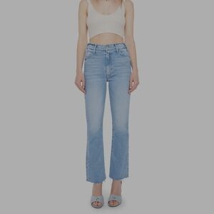 MOTHER Light Blue Straight Leg Jeans